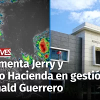 Tormenta Jerry y el caso Hacienda en gestión de Donald Guerrero