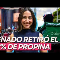Senado retira de reforma laboral el pago del 10% de propina en pedidos digitales