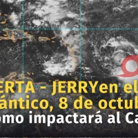 Todo sobre la tormenta Jerry: Trayectoria, intensificación y posibles efectos en el Caribe