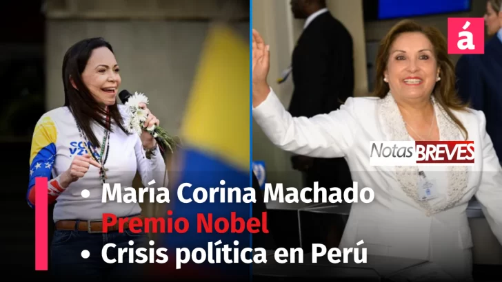 Nobel para María Corina Machado | Perú en crisis | Noticias del 10 Octubre 2025