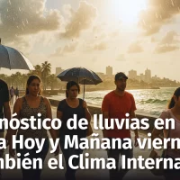 Entérese en éste pronóstico del tiempo para RD donde lloverá más, sobre el Cibao o el Gran Santo Domingo; además el pronóstico internacional