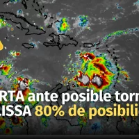 Atentos a la posible Tormenta Tropical Melissa, con 80% de PROBABILIDAD ¿Impactará a República Dominicana?