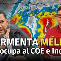 Tormenta Tropical Melissa: Lluvias y Cambio de trayectoria preocupa al COE y al Indomet