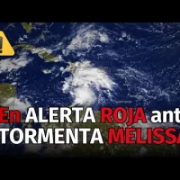 En Alerta con la Tormenta Tropical Melissa. Se proyecta a convertise en huracán