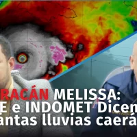 Huracán Melissa: ¿Cuánta lluvia caerá? COE e INDOMET anticipan cifras récord