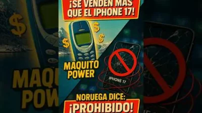Noruega prefiere celulares tontos antes que el iPhone 17 Noruega prefiere celulares tontos antes que el iPhone 17