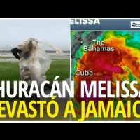Huracán Melissa ocasiona daños en Jamaica y prosigue hacia Cuba
