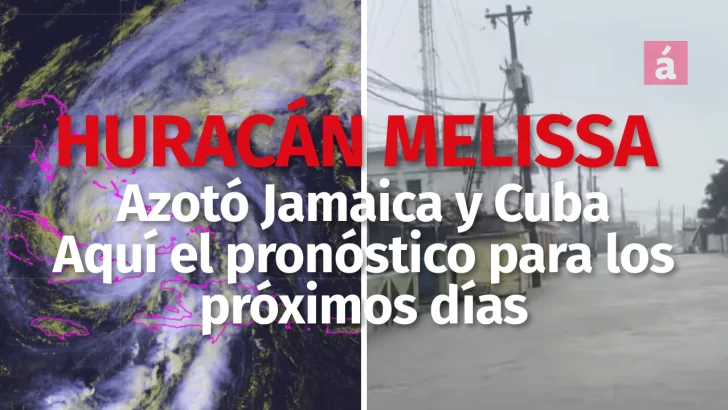 Huracán Melissa es categoría 2, previamente azotó Jamaica y Cuba: Aquí le damos el pronóstico para los próximos días