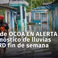 Alerta roja en San José de Ocoa: así se prepara RD para aguaceros y tormentas este fin de semana
