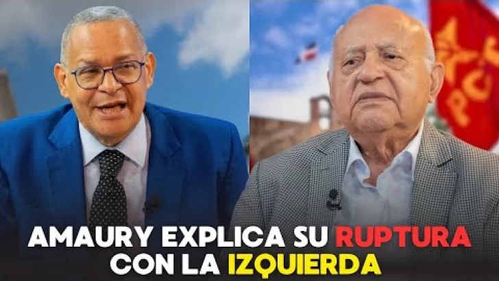 Amaury Justo Duarte explica su ruptura con la izquierda y su adhesión a la democracia