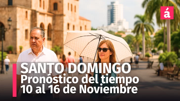 ¿Cuál será el pronóstico del tiempo en Santo Domingo del 10 al 16 de noviembre? Descúbrelo aquí ¿Cuál será el pronóstico del tiempo en Santo Domingo del 10 al 16 de noviembre? Descúbrelo aquí
