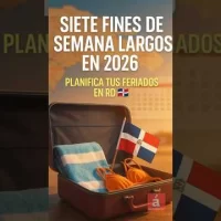 ¿Listo pa’ coger carretera? 🚗 Estos son los feriados del 2026 en RD