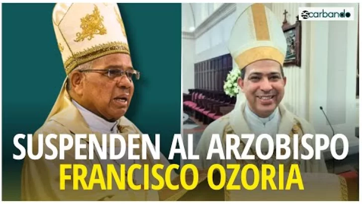 Sorprende la suspensión del arzobispo de Santo Domingo Francisco Ozoria