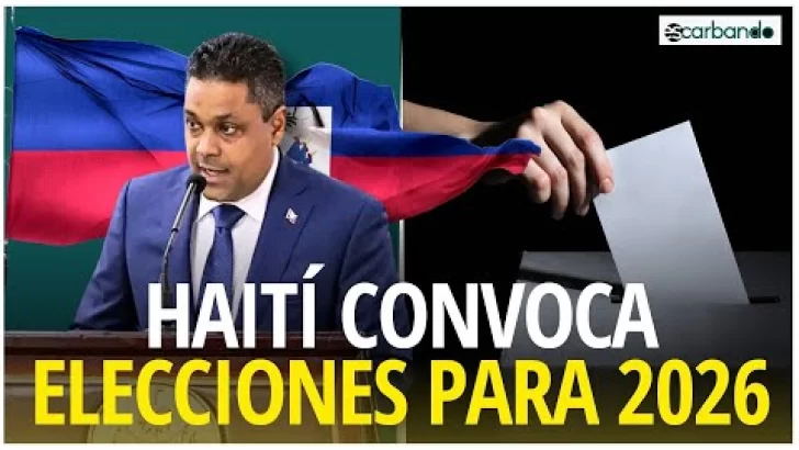 Haití convoca elecciones presidenciales y legislativas para el 30 de agosto de 2026 Haití convoca elecciones presidenciales y legislativas para el 30 de agosto de 2026