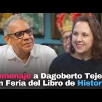 Homenaje a Dagoberto Tejeda en Feria del Libro de Historia