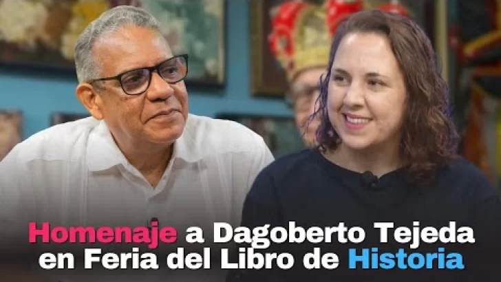 Homenaje a Dagoberto Tejeda en Feria del Libro de Historia Homenaje a Dagoberto Tejeda en Feria del Libro de Historia