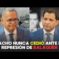 Bacho fue un revolucionario coherente, que nunca cedió ante la represión ni obstáculos de Balaguer