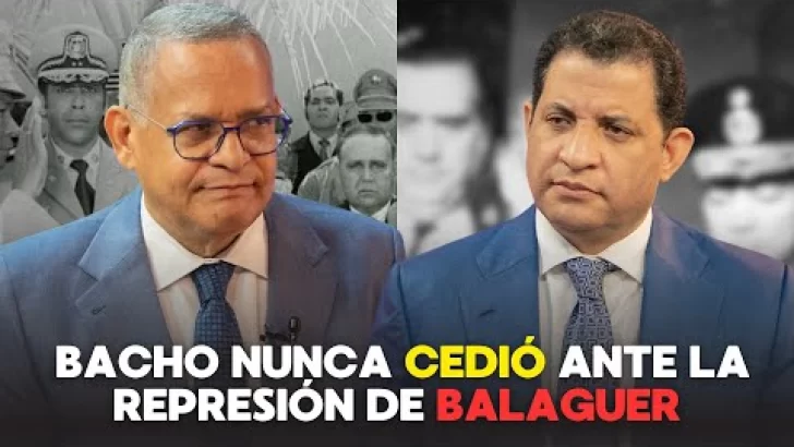 Bacho fue un revolucionario coherente, que nunca cedió ante la represión ni obstáculos de Balaguer Bacho fue un revolucionario coherente, que nunca cedió ante la represión ni obstáculos de Balaguer