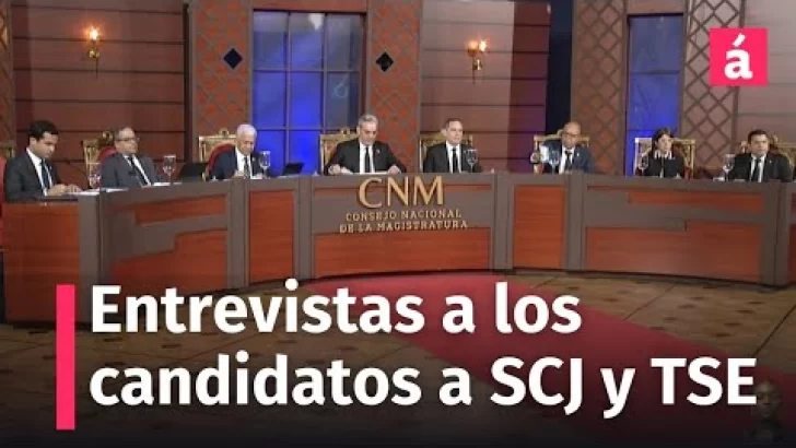 EN VIVO: 3ra sesión del Consejo Nacional de la Magistratura con los postulantes a la SCJ y al TSE EN VIVO: 3ra sesión del Consejo Nacional de la Magistratura con los postulantes a la SCJ y al TSE