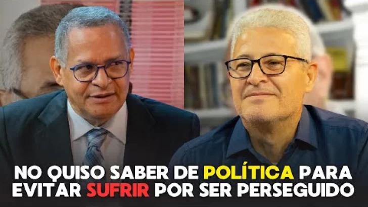 No quiso saber de política para no sufrir por ser perseguido como vivió su padre, Rafael Chaljub