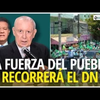 El partido opositor Fuerza del Pueblo recorrerá los barrios de la parte norte del DN