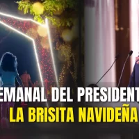 La Brisita Navideña en La Semanal del Presidente Abinader. Anuncia fecha que entregará la Regalía