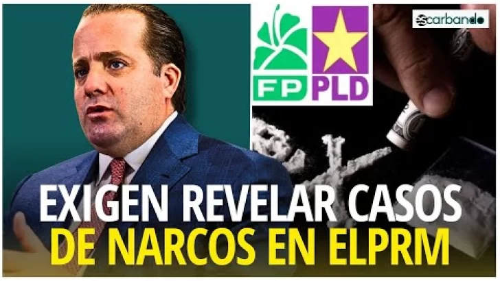FUERTE LÍO tras Paliza hablar sobre narcos en la política y lo desafían a revelar casos del PRM