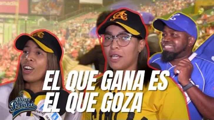 Así se VIVE LA PELOTA. El que gana es el que goza