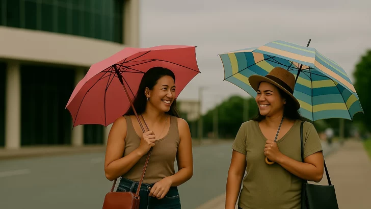 El Clima para hoy: Sistema frontal ubicado cerca de Cuba sumados los efectos del ciclo diurno, incrementarán ligeramente la humedad sobre el país.