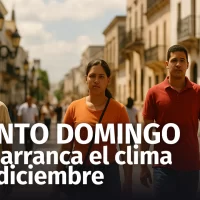 Diciembre arranca húmedo: así estará el tiempo en Santo Domingo en la semana del 1 al 7 de diciembre