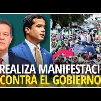 Fuerza del Pueblo realiza multitudinaria manifestación contra el Gobierno