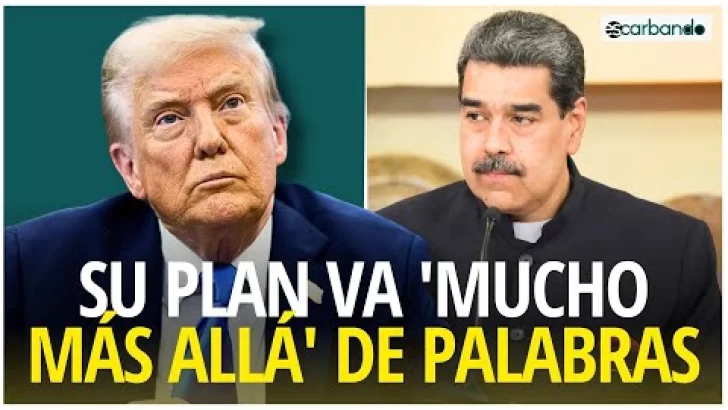 Trump redobla su presión contra Maduro y dice podría iniciar operaciones en tierra