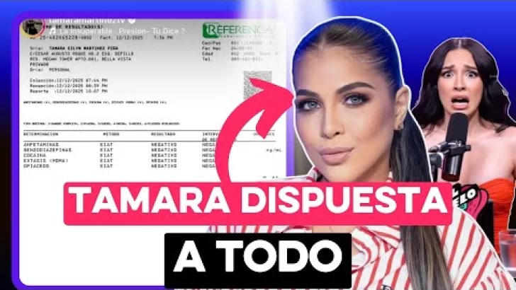 TAMARA MARTINEZ lista para enfrentar a GABI DESANGLES y a AMELIA ALCÁNTARA TAMARA MARTINEZ lista para enfrentar a GABI DESANGLES y a AMELIA ALCÁNTARA