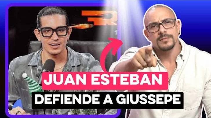 Juan Esteban defiende a Giussepe por estar en protesta caso SeNaSa Juan Esteban defiende a Giussepe por estar en protesta caso SeNaSa
