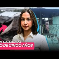 Niño de cinco años muere calcinado durante incendio de su casa en El Café de Herrera