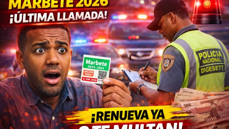 RENUEVA EL MARBETE O ENFRENTA LAS CONSECUENCIAS #republicadominicana #leyes #automovilismo