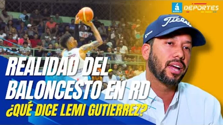 Lemi Gutiérrez analiza la realidad del baloncesto dominicano Lemi Gutiérrez analiza la realidad del baloncesto dominicano