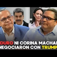 Gedeón Santos dice Maduro ni María Corina Machado entendieron el momento, y no negociaron con Trump