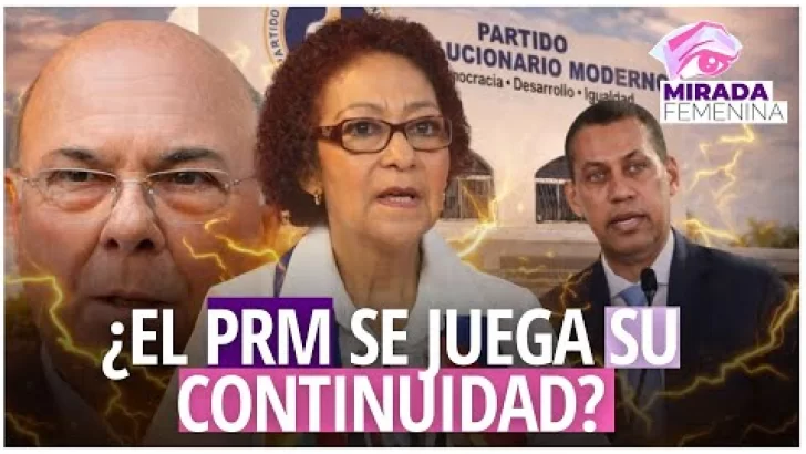 María Teresa Cabrera advierte que la unidad definirá la continuidad del PRM