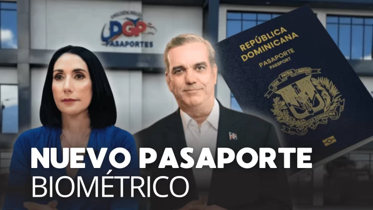 EN VIVO: entregan nuevo pasaporte biométrico al presidente Abinader