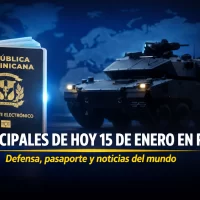 Primer vehículo militar de República Dominicana y el inicio oficial del pasaporte electrónico, además noticias del mundo