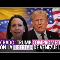 María Corina  afirma que Trump está totalmente comprometido con la libertad de los venezolanos