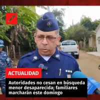 Autoridades no cesan en búsqueda menor desaparecida; familiares marcharán este domingo