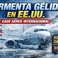 Tormenta gélida paraliza Estados Unidos y provoca caos aéreo internacional ¿Qué esperar en los próximos días?