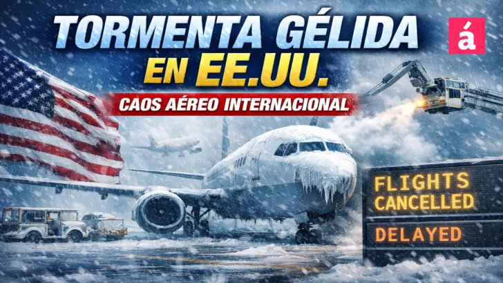 Tormenta gélida paraliza Estados Unidos y provoca caos aéreo internacional ¿Qué esperar en los próximos días? Tormenta gélida paraliza Estados Unidos y provoca caos aéreo internacional ¿Qué esperar en los próximos días?
