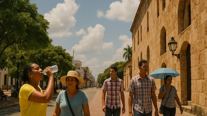 El clima para Republica Dominicana hoy: continúan las condiciones favorables en el territorio nacional para actividades al aire libre, cielo despejado y pocas nubes