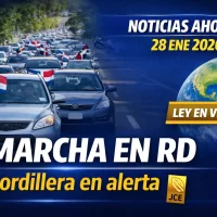 Marcha en RD por Cordillera, Nueva Ley de Contrataciones y Operativo en Ecuador – Noticias 28/01/26