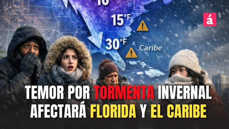 Tormenta invernal 2026 en Norteamérica: aire ártico con pronósticos de temperaturas que asustan en Florida, Texas y otros Estados, se sentirán en el Caribe Tormenta invernal 2026 en Norteamérica: aire ártico con pronósticos de temperaturas que asustan en Florida, Texas y otros Estados, se sentirán en el Caribe