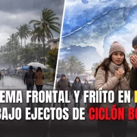 Sistema frontal y friíto en República Dominicana, aquí el clima para hoy, mañana y pasado, mientras EE. UU. enfrenta frío extremo(ciclón bomba)