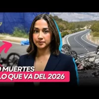 Se registran más de 200 muertes por accidentes de tránsito en lo que va del 2026